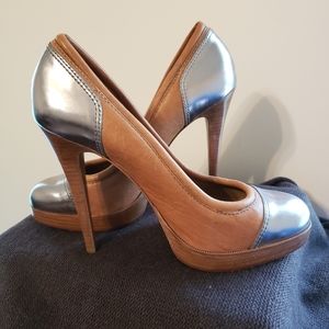 Gorgeous Tory Burch Platform Heels Sz 10